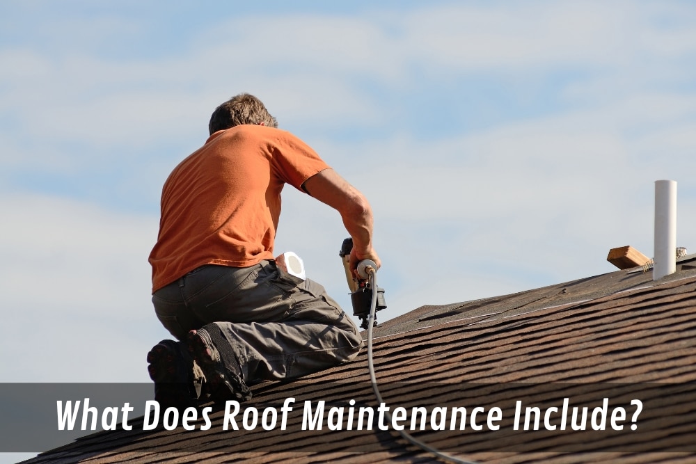 Image presents What Does Roof Maintenance Include